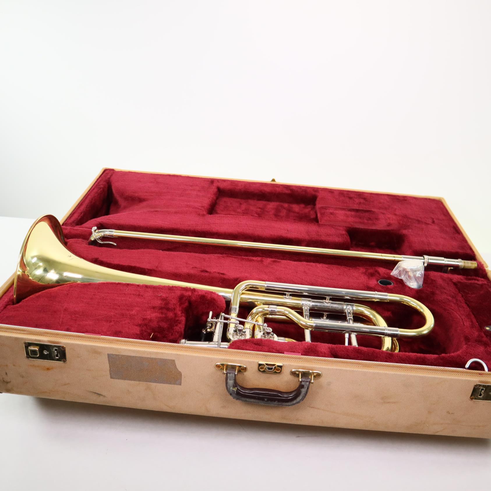 Jupiter XO Model 1240L Professional Dual Valve Bass Trombone SN TB00024